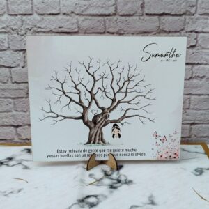 Arbol de huellas para toda ocasión personalizados