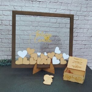 Cuadro para firmas y deseos para bodas y eventos personalizados