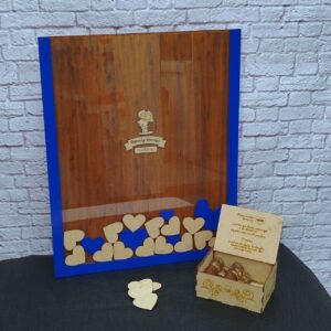 Cuadro para firmas y deseos para bodas y eventos personalizados