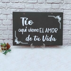 Cartel de pajecito personalizado