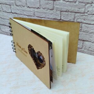 Libro de firmas personalizado para bodas y eventos