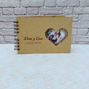 Libro de firmas personalizado para bodas y eventos