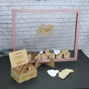 Cuadro de firmas para grados y eventos personalizado, cuadro de firmas para bodas