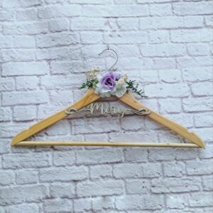 ganchos decorados y personalizados para vestidos de boda, vestido de novia, gancho vestido de novia personalizado
