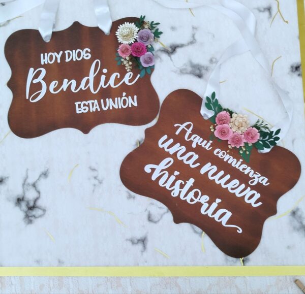 cartel de pajecito personalizado, carteles personalizados para pajecitos, carteles para boda, pajecillos, carteles decorativos