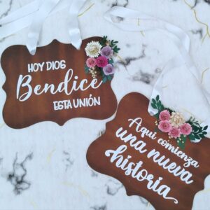 cartel de pajecito personalizado, carteles personalizados para pajecitos, carteles para boda, pajecillos, carteles decorativos