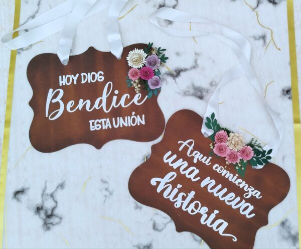 cartel de pajecito personalizado, carteles personalizados para pajecitos, carteles para boda, pajecillos, carteles decorativos