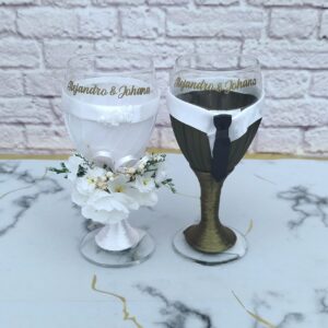 copas personalizadas para boda y eventos decoración de boda, copas para boda