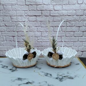 canastos decorados para bodas y eventos