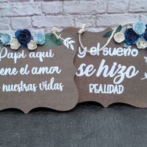 cartel de pajecito personalizado, carteles personalizados para pajecitos, carteles para boda, pajecillos, carteles decorativos