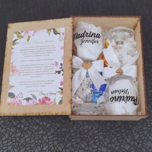 Regalo para padrinos de boda y eventos
