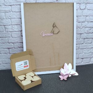 Cuadros de firmas y deseos para bodas y eventos personalizados