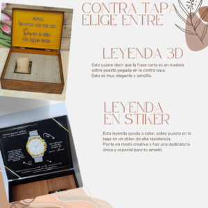 caja para reloj de compromiso para el novio, regalo de compromiso para el novio, regalo de promesa, caja para el reloj de regalo para el novio, regalo de compromiso del novio