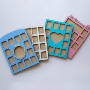 Marco para fotos bebes del primero año mes a mes personalizado