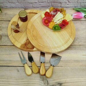 Tabla de quesos personalizada con o sin productos, tabla en madera personalizada