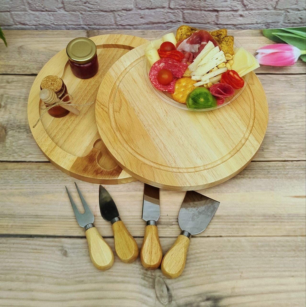 Tabla de quesos personalizada con o sin productos, tabla en madera personalizada
