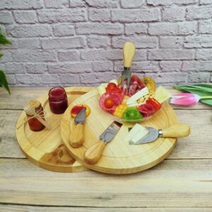 Tabla de quesos personalizada con o sin productos, tabla en madera personalizada