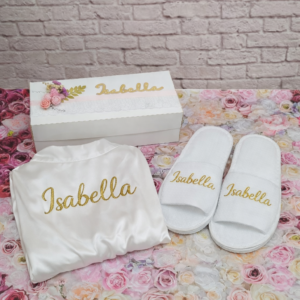 Bata mas pantuflas personalizadas