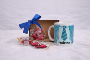 Mug personalizado con caja en madera para toda ocasión