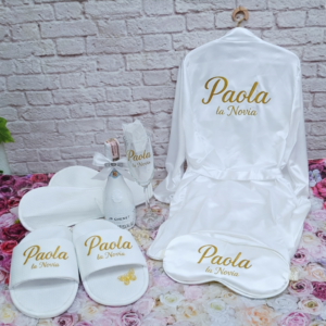 Bata mas pantuflas personalizadas