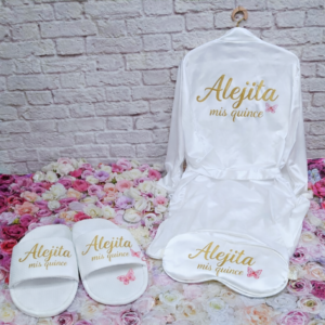 Bata mas pantuflas personalizadas