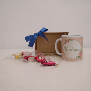 Mug personalizado con caja en madera para toda ocasión