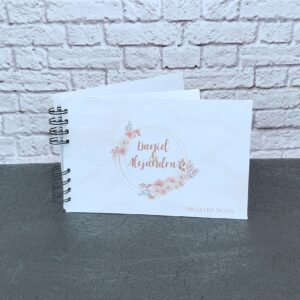 Libro de firmas empastado, libro firmas registro de visita invitados, bodas y toda ocasión personalizado