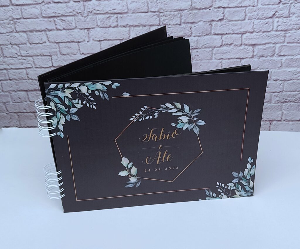 Libro de firmas empastado, libro firmas registro de visita invitados, bodas y toda ocasión personalizado