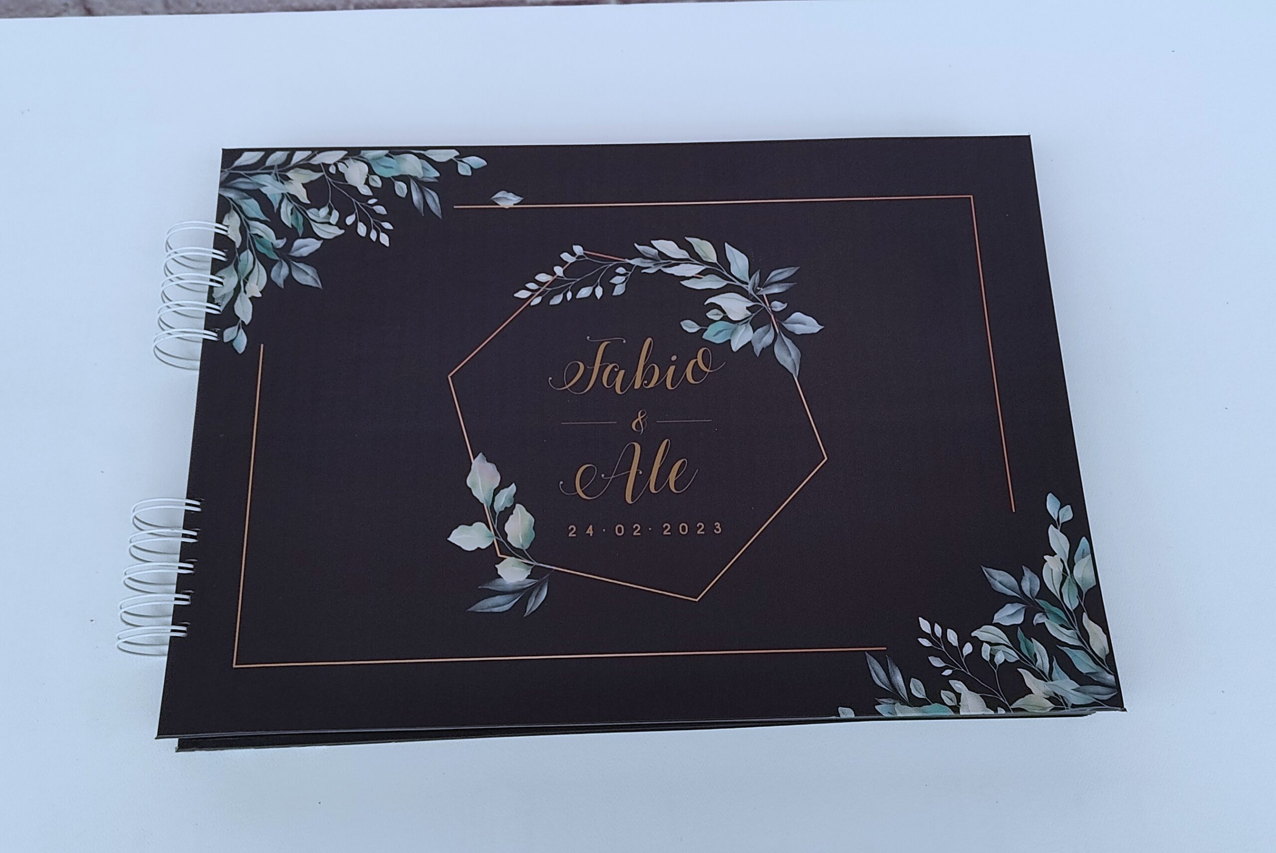 Libro de firmas empastado, libro firmas registro de visita invitados, bodas y toda ocasión personalizado