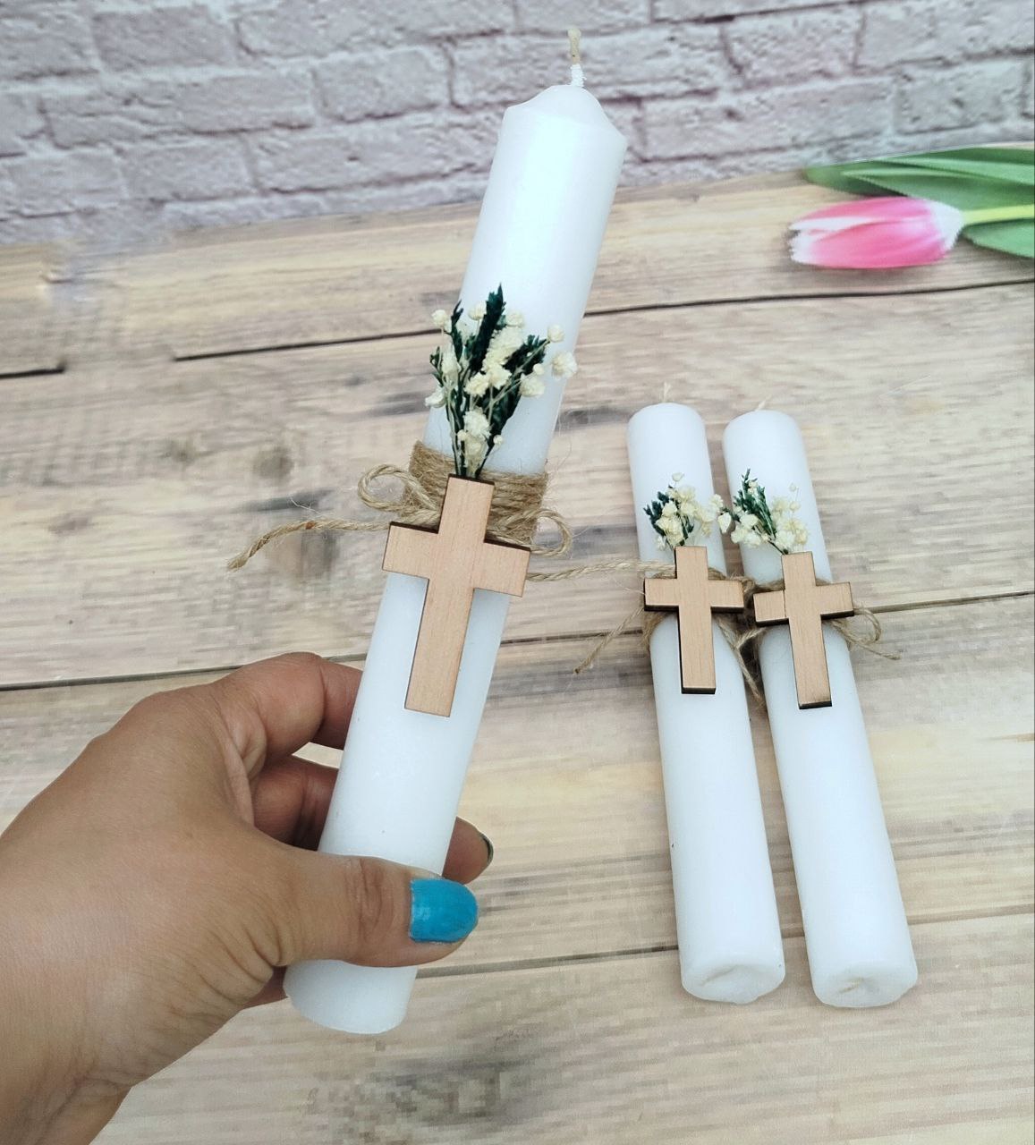 Set primera comunión personalizado para niña - Imagen 5