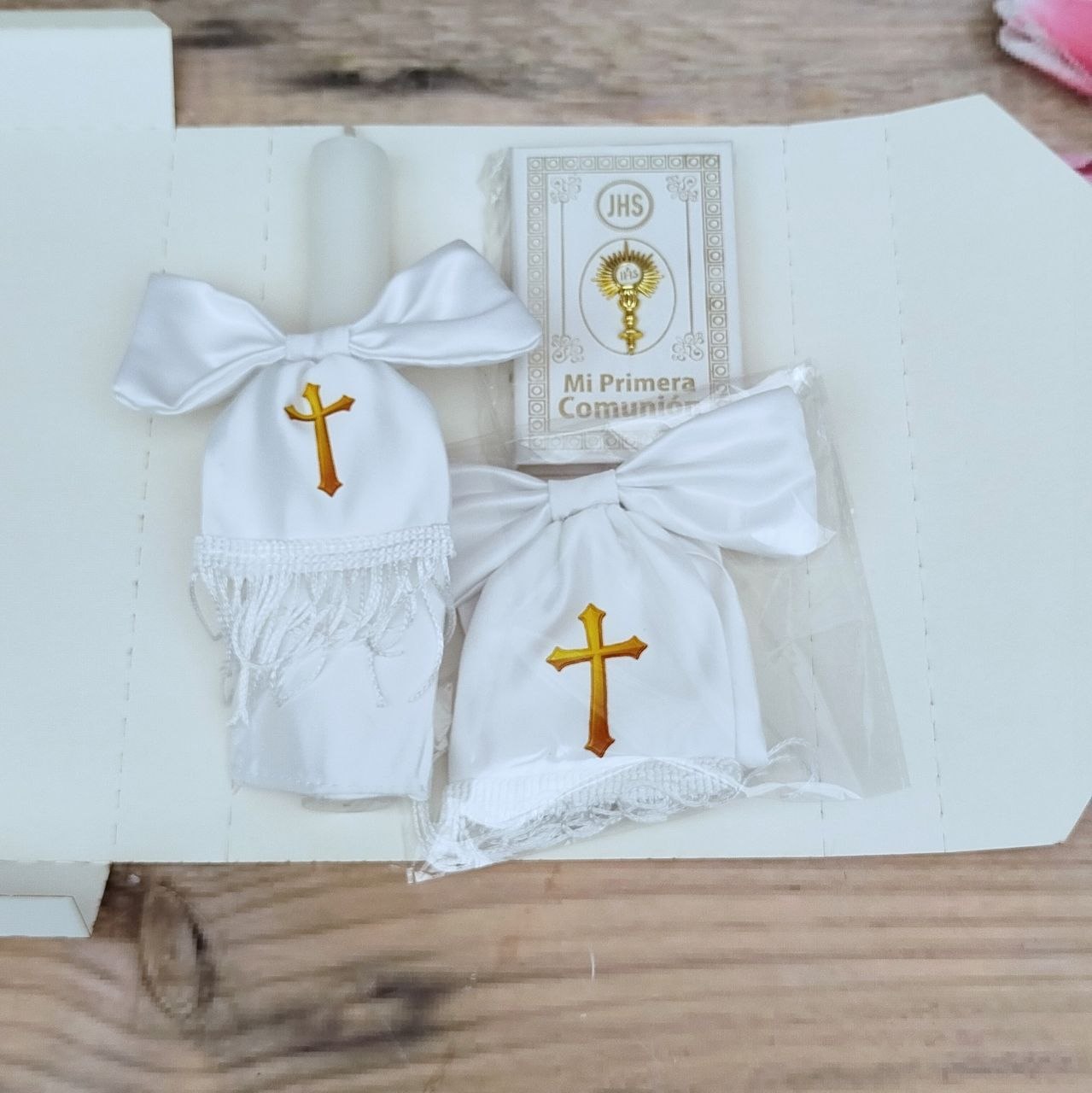 Set primera comunión personalizado para niño