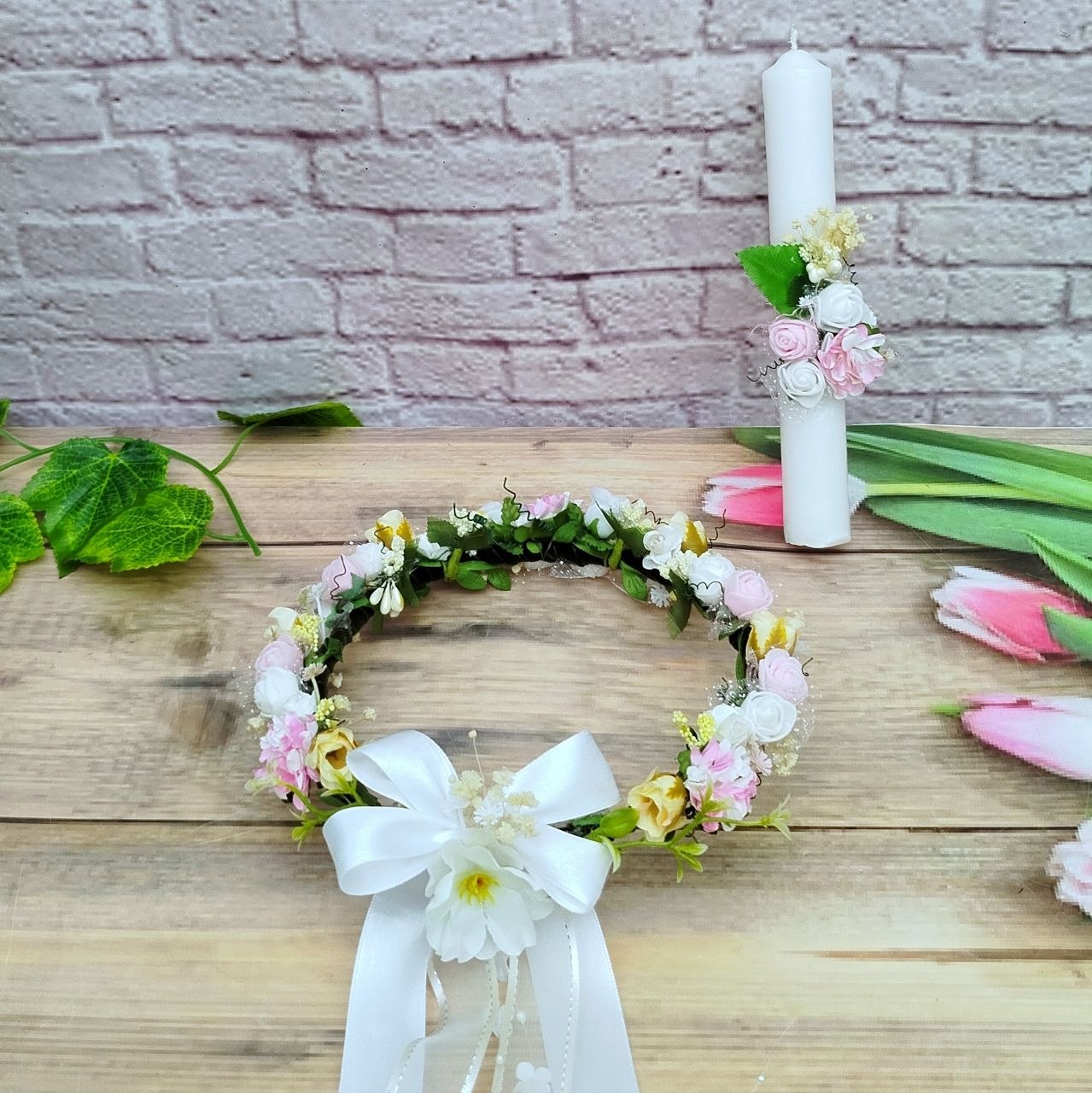 Set primera comunión personalizado para niña - Imagen 6