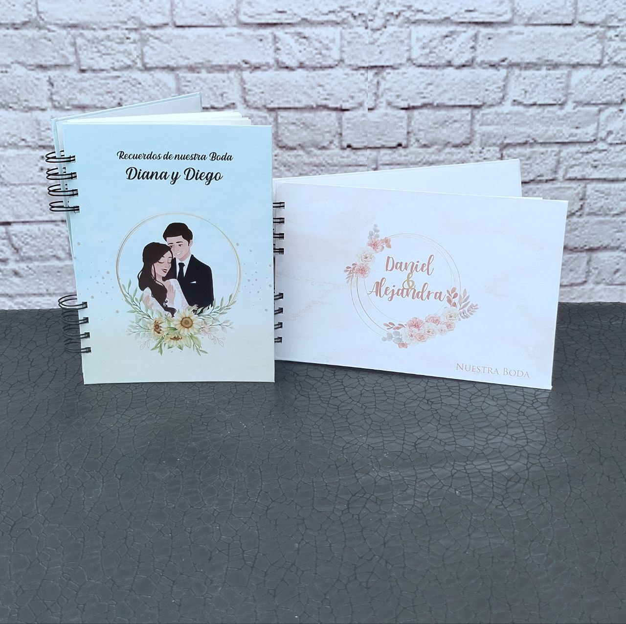 Libro de firmas empastado, libro firmas registro de visita invitados, bodas y toda ocasión personalizado