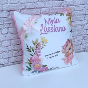 Cojín personalizado para bebe decorado, cojín para bebé personalizado, regalo personalizado para bebé, regalo para baby shower
