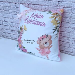 Cojín personalizado para bebe decorado, cojín para bebé personalizado, regalo personalizado para bebé, regalo para baby shower