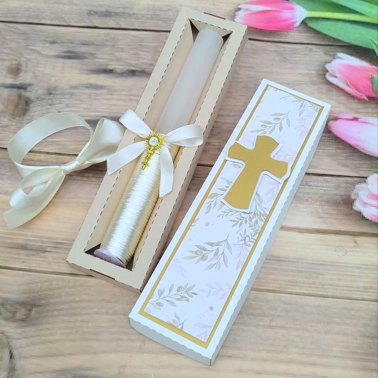 Cirios Personalizados para Bautizo/Confirmación/Primera comunión - Imagen 2